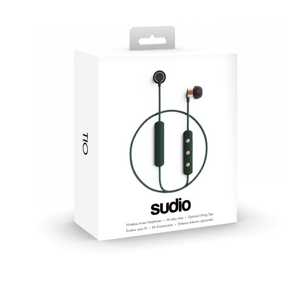 Sudio TIO langattomat in-ear-kuulokkeet, vihreä