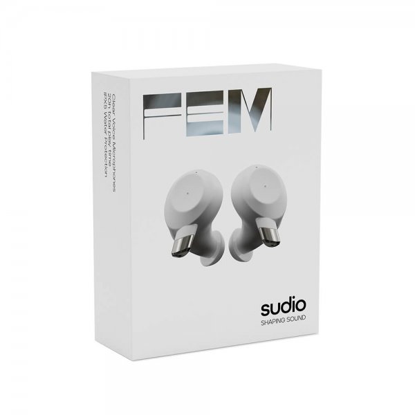 Sudio kuulokkeet Fem In-Ear TWS Valkoinen