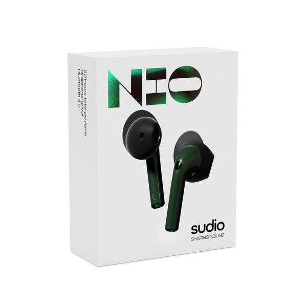 Sudio Nio True Wireless -kuulokkeet, vihreä
