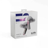 Sudio E2 Langattomat In-Ear TWS ANC -kuulokkeet, Slate Grey