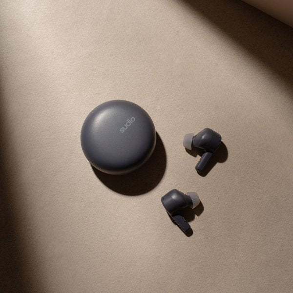 Sudio In-Ear A2 True Wireless ANC -kuulokkeet, antrasiitti