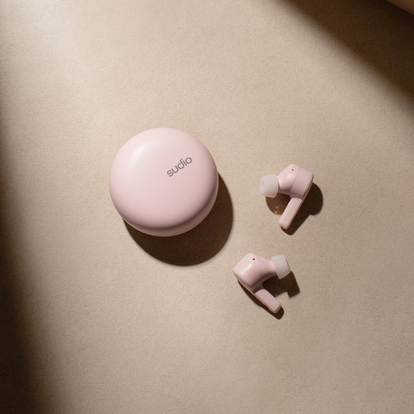 Sudio Kuulokkeet In-Ear A2 True Wireless ANC Pinkki