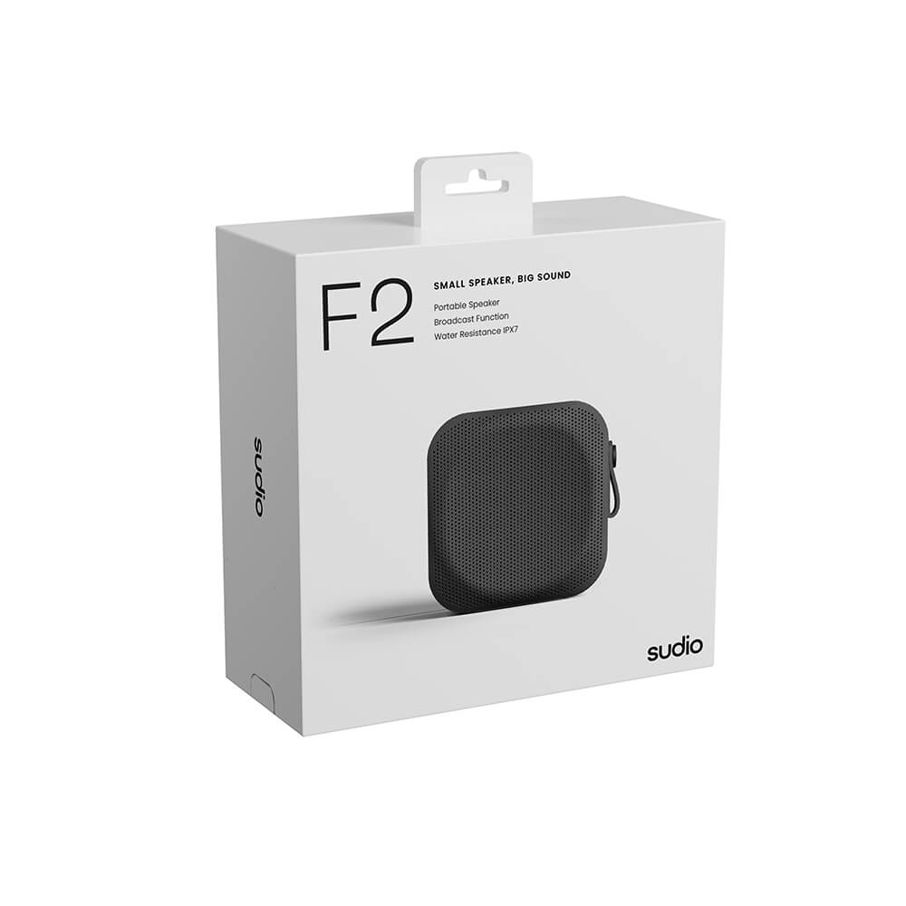 Sudio Langaton Kaiutin F2 20W IPX7 Musta