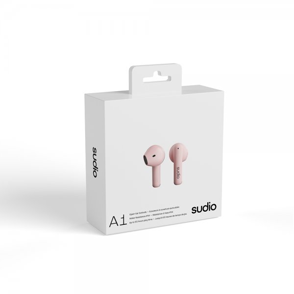 Sudio A1 In-Ear TWS -kuulokkeet, pinkki