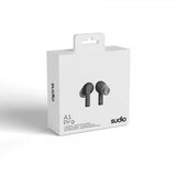 Sudio A1 Pro True Wireless ANC -kuulokkeet, musta