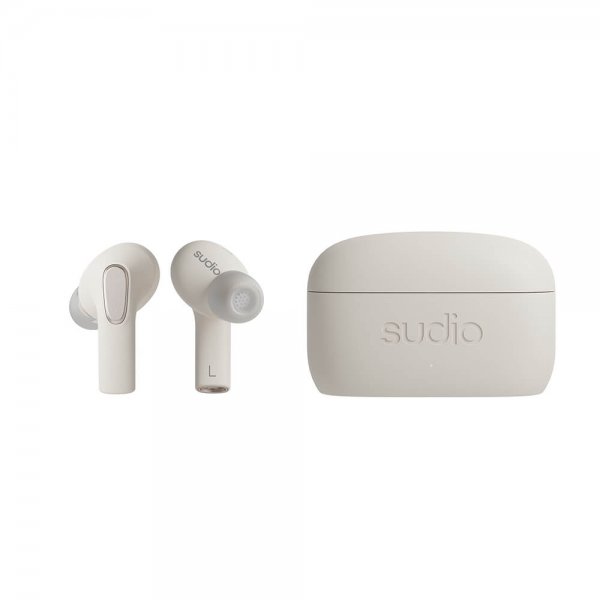 Sudio E3 True Wireless ANC -kuulokkeet, valkoinen