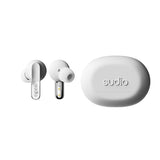 Sudio N3 Pro ANC langattomat kuulokkeet, Chrome White