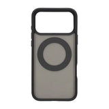 iPhone 17 Pro Max -suojakuori, jossa pyörivä MagSafe-jalusta, musta