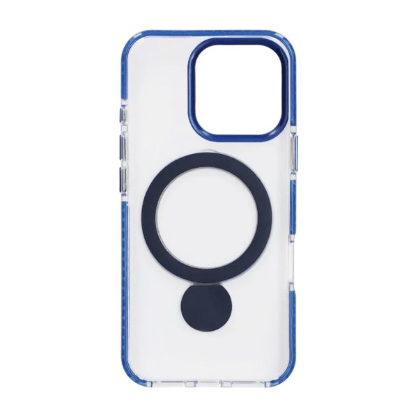 iPhone 16 Pro Max Kuori Rengasjalusta MagSafe Sininen
