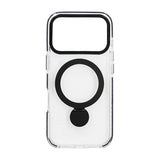 iPhone 17 Pro Max Kuori Sormusteline MagSafe Musta