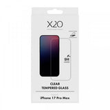 X2O iPhone 17 Pro Max -näytönsuoja karkaistu suojalasi 9H