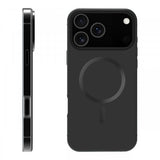 X2O iPhone 17 Pro Max Kuori Mag Metal Musta
