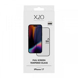 X2O iPhone 17 -näytönsuoja koko näytölle