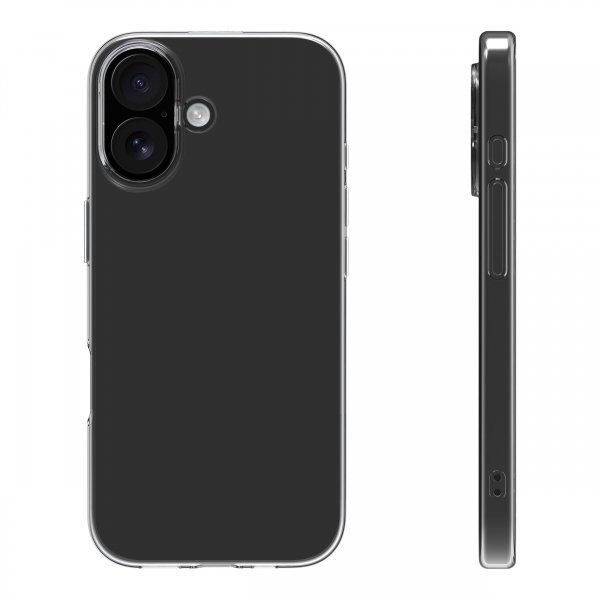 X2O iPhone 17 -kuori Soft Clear Cover Läpinäkyvä