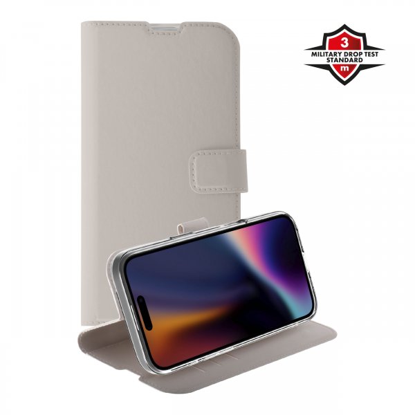 X2O iPhone 17 -kotelo Classic Wallet Greige