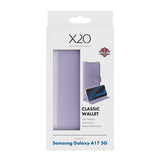 X2O Samsung Galaxy A17 Suojakuori Classic Wallet Lavender