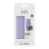 X2O Honor 400 Lite Kotelo Classic Wallet Lavender