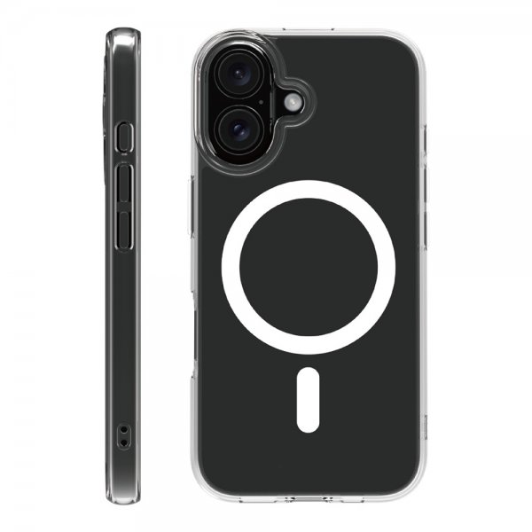 X2O iPhone 16 -suojakuori Mag Clear Transparent