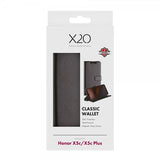 X2O Honor X5c Plus Lompakkokotelo Classic Musta