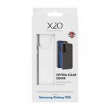 X2O Samsung Galaxy S25 Suojakuori Crystal Clear Läpinäkyvä