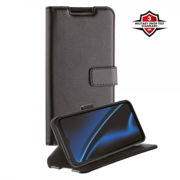X2O Samsung Galaxy XCover 7 Suojakotelo Classic Wallet Musta