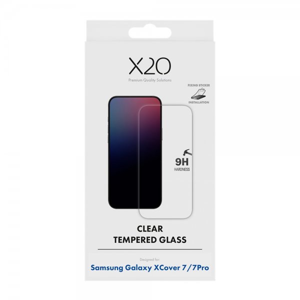 X2O Samsung Galaxy XCover 7/Galaxy XCover 7 Pro Näytönsuoja Panssarilasi 9H