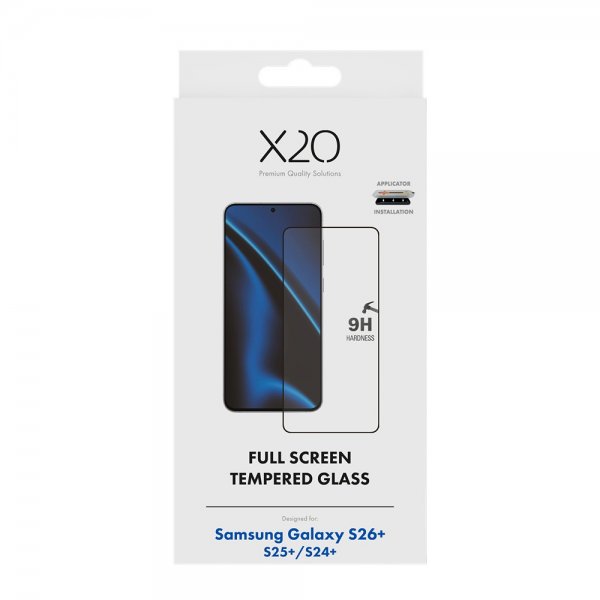 X2O Samsung Galaxy S26 Plus Näytönsuoja koko näytölle