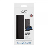 X2O Samsung Galaxy S26 Classic Wallet -kotelo, musta