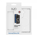 X2O Samsung Galaxy S26 Kuori Mag Clear Läpinäkyvä