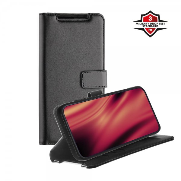 X2O OnePlus 15 Kotelo Classic Wallet Musta