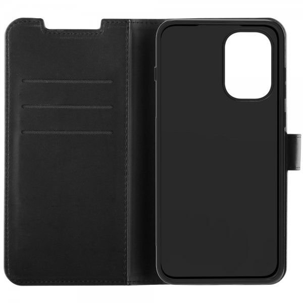 X2O OnePlus 15R Kotelo Classic Wallet Musta