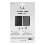 X2O iPad 10.9 (10. sukupolvi)/iPad 11 (A16) Smart Folio -kotelo, musta