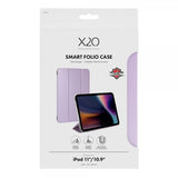 X2O iPad 10.9 (10. sukupolvi)/iPad 11 (A16) Fodral Smart Folio Lila