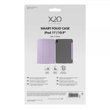 X2O iPad 10.9 (10. sukupolvi)/iPad 11 (A16) Fodral Smart Folio Lila