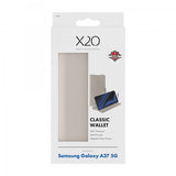 X2O Samsung Galaxy A37 -suojakotelo Classic Wallet Greige