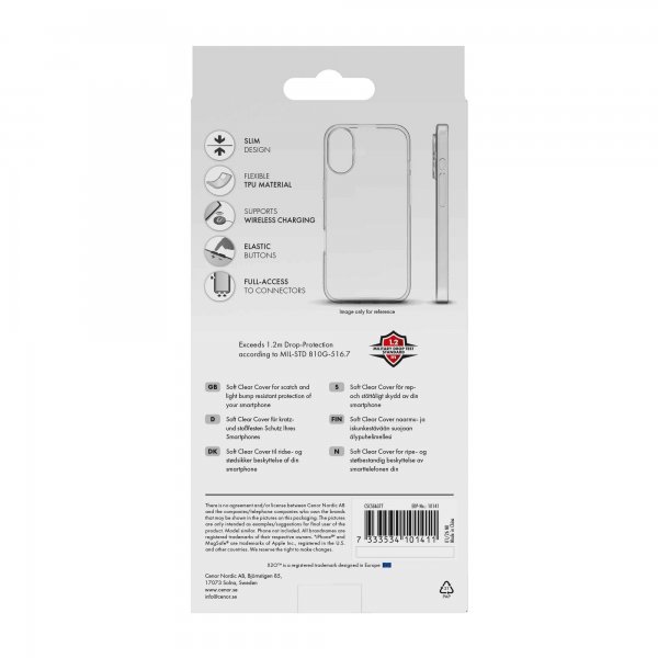 X2O Samsung Galaxy A37 Soft Clear Cover Läpinäkyvä kuori
