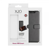 X2O Honor 400 Smart Case Classic Wallet Musta