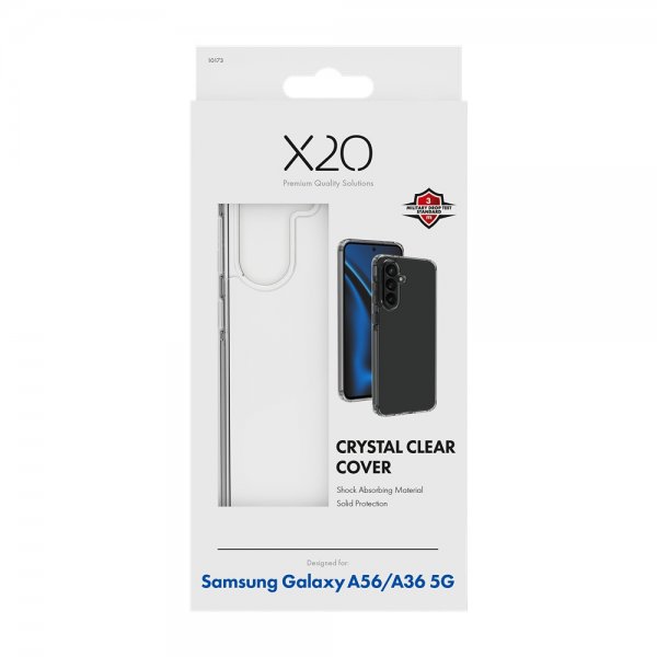 X2O Samsung Galaxy A36/A56 Kuori Crystal Clear Transparent