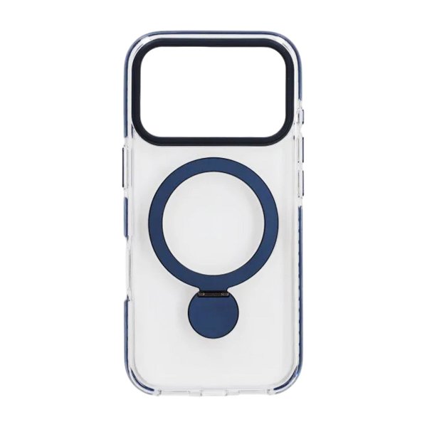 iPhone 17 Pro Max Kuori Sormusteline MagSafe Sininen
