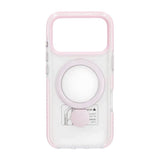 iPhone 17 Pro -kuori, rengasjalusta, MagSafe, pinkki