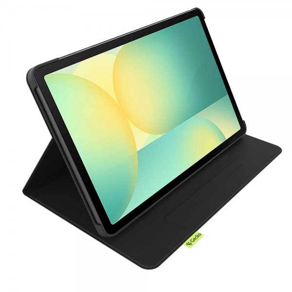 Gecko Covers Samsung Galaxy Tab S10 FE/S10 Lite Kotelo Cactus Folio Musta