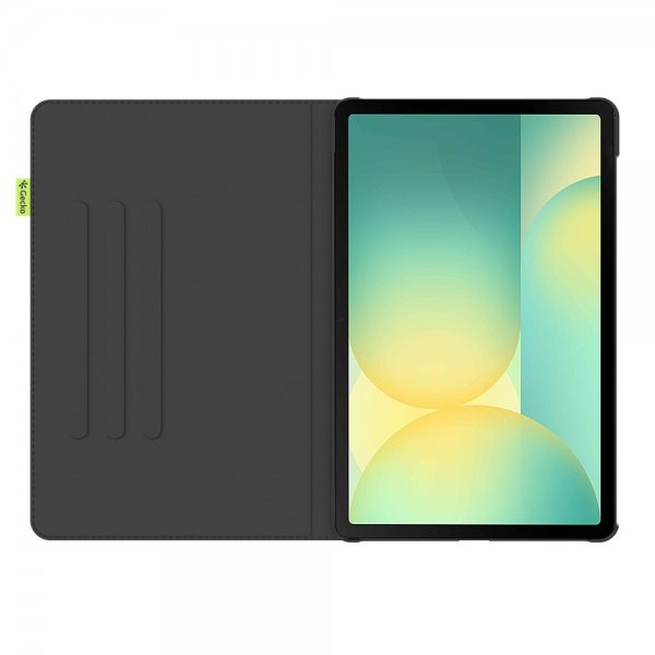 Gecko Covers Samsung Galaxy Tab S10 FE/S10 Lite Kotelo Cactus Folio Musta