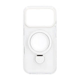 iPhone 17 Pro Max Kuori, jossa rengasjalusta, MagSafe, Läpinäkyvä