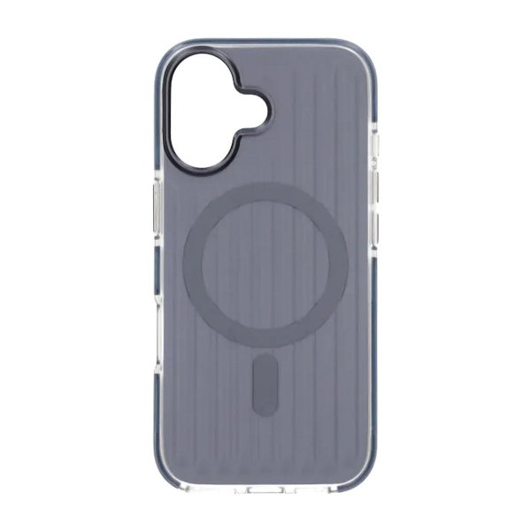 iPhone 17 Kuoret Aaltopahvikuviolla ja MagSafella, tummansininen