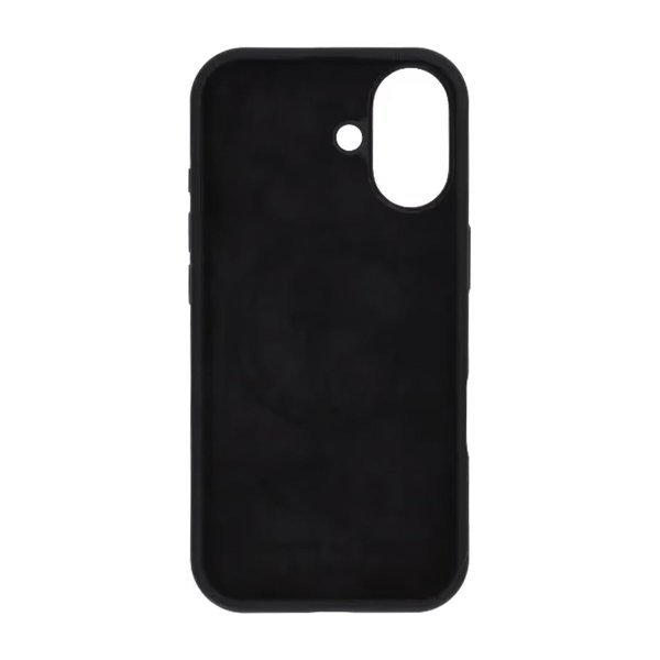 Rvelon iPhone 17 -silikonikuori MagSafe-yhteensopiva, musta