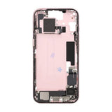 Keskikehys pikkutarvikkeilla iPhone 15:lle - Ruusukulta OEM