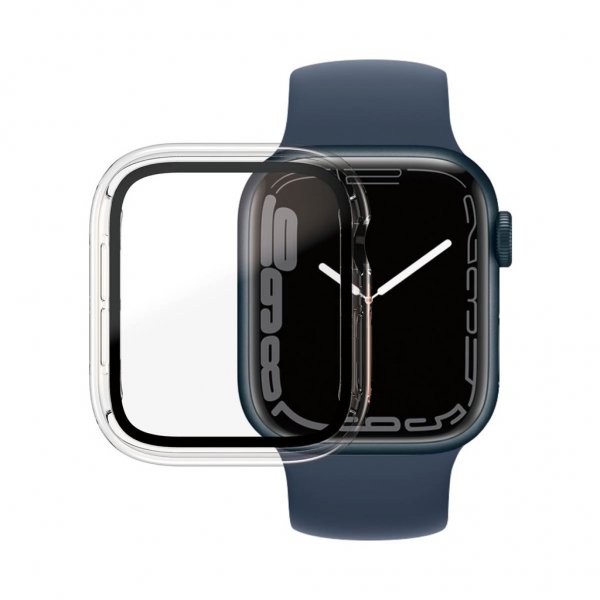 PanzerGlass Apple Watch 45mm Kuori ja näytönsuoja Full Body Läpinäkyvä