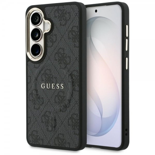 Guess Samsung Galaxy S26 Kuori 4G Embossed MagSafe Musta