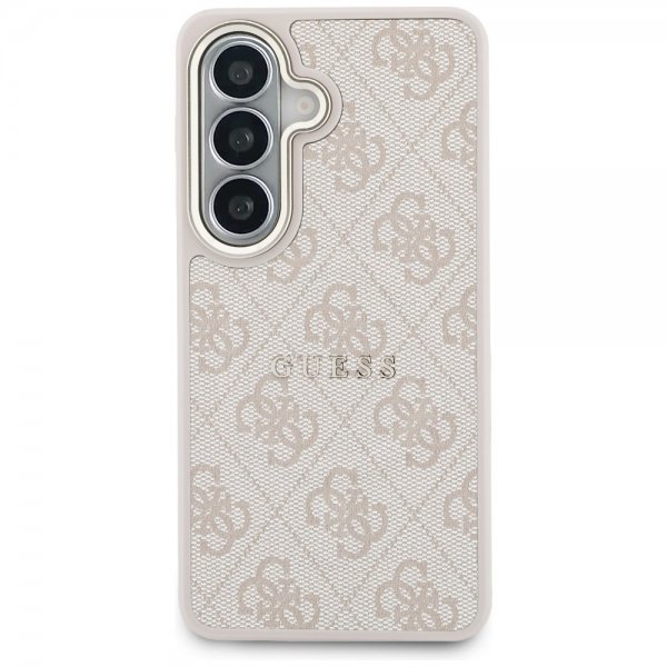 Guess Samsung Galaxy S26 Kuoret 4G Kohokuvioitu MagSafe Vaaleanpunainen
