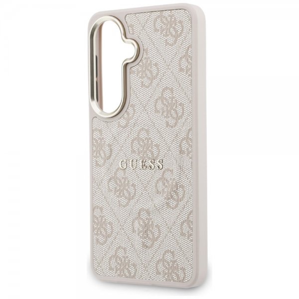 Guess Samsung Galaxy S26 Kuoret 4G Kohokuvioitu MagSafe Vaaleanpunainen